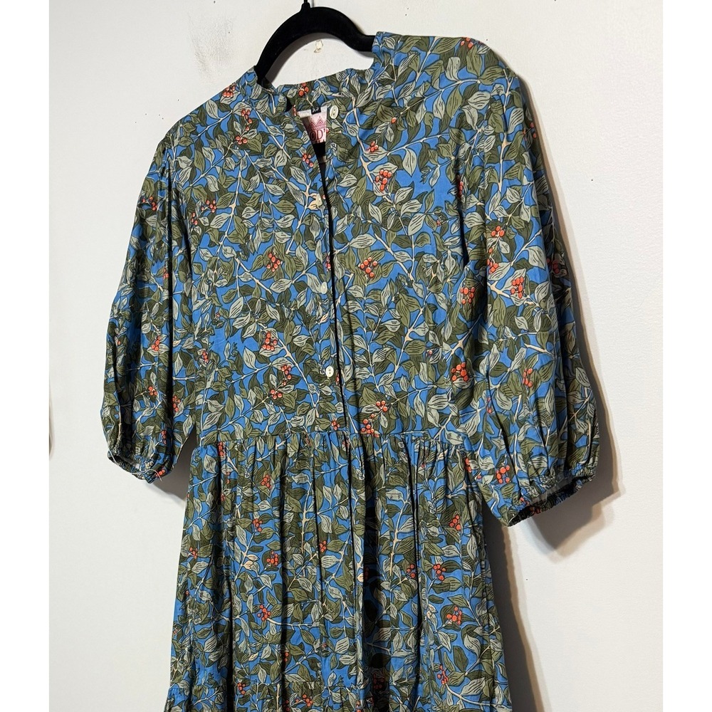 Mod's Mahal Cottagecore Floral Maxi Dress Size Small Prairie Romantic Farmcore - Picture 4 of 8